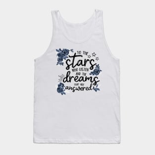 To The Stars - black Tank Top